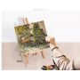 2021 Amazon 30cm Tall Display Stand A-Frame Mini Wood Painting Easels for students