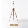 2021 professional portable beech wood Triangular easel with big tray