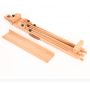 2021 professional portable beech wood Triangular easel with big tray