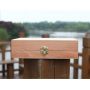 2021 Wholesales Art supplier Portable Laptop Wooden Artist Drawing Tool box with palette