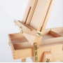 2021 Amazon French Style Adjustable Painting Easel with Wooden Pallete & Shoulder Strap