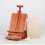2021 light walnut Portable Sketch Box Easel with storage drawer