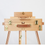 2021 Amazon French Style Adjustable Painting Easel with Wooden Pallete & Shoulder Strap
