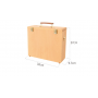 2021 Art Supplies Wooden Art Tabletop Box for Drawing