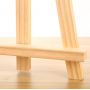 2021 Amazon Pine wood 20*28cm Small Tabletop Display Stand A-Frame Artist Easel for kid's painting classroom