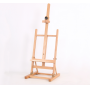2021 Art Supply Portable Artists Adjustable Beechwood Medium Tabletop Wooden H-Frame Studio Easel for painting and displaying