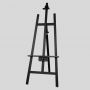 2021 Amazon Top selling Pine wood Black A-frame French Rear Support Easel for Displaying