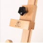 2021 professional wooden Adjustable Lyre Style Studio A-Frame Artist Easel with rear leg support
