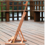 2021 Art Supply Portable Artists Adjustable Beechwood Medium Tabletop Wooden H-Frame Studio Easel for painting and displaying