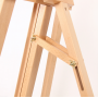 2021 professional wooden Adjustable Lyre Style Studio A-Frame Artist Easel with rear leg support
