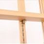 2021 Professional Art supply Solid beech wood Artist Medium-Duty Studio H-Frame floor Easel for painting