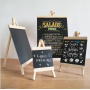 2021 Amazon top selling 12*23cm Mini Chalkboards Signs with Easel Stand