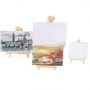 Easel use and wood material mini canvas easel small kids wood easel stand for canvas