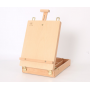 2021 Art Supplies Ajustable round corner Box Easel Sketchbox Painting Storage Box for sketching