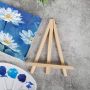 Wood Tripod Adjustable Tabletop Portable Art Easel For Canvas Painting Displaying Photos