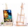 Amazon Hot Selling Traditional Desk Easel, Adjustable Wood Easel Perfect for use for painting or display purposes
