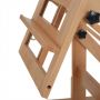 Deluxe Movable H-Frame Solid Beech Wood Masterr Studio Easel