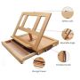 Amazon Hot Selling Traditional Desk Easel Art Table Easel for Painting and Drawing, Adjustable Wood Easel Stand