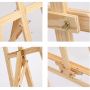 170cm Wood Easel Stand Portable Floor Easel For Adjustable Height Artist Easel