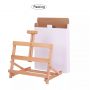 Premium Quality Tabletop Wood Folding Tabletop Painting Easel For Sketching