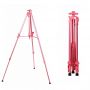 New Design Adjustable Pink 150cm Aluminum Painting Easel Set For Painting