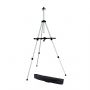 art supply aluminum field floor easel with bag for tabletop