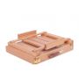 amazon hot adjustable wooden easel stand desktop with box