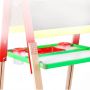 Adjustable Magnetic Kids Children Art Painting Wooden Easel For Small Toddlers