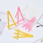 Mini Plastic Easels Picture Display Stands,Colorful Mini Easel For Wedding, Home, Birthday