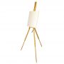 high quality beech wood portable tripod holder easel stand for field painting