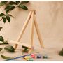 Wooden mini art easel for kids painting