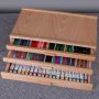 Art Premium Beechwood Artist Desktop 3-Drawer Storage Box Easel For Storaging Art Supplies
