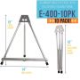 [ 复制 ]Art Tabletop Display Tripod Holder Stand 14 Inch Tall Wood Mini Easel for Kids and Party