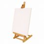 Art Supply Tall Tabletop Adjustable H-Frame Wood Studio Artist Easel