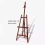 Art 4 Different Colors A Frame Beech Wood Adjustable Height Display Easel for Adults Beginners