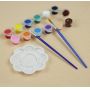 12 Colors Small Acrylic Paint with Paint brush