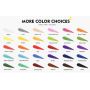 Professional Grade Paints 20 Colors 60ML Acrylic Paint Set with 3 Brushes, Multi-Surface Paint on Canvas, Paper,