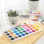 12/16/28/36 Colors Solid Watercolor Cake with Brush for Both Beginner and Professional Artist