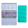 Amazon Hot Selling High Quality Metallic Watercolor Travel Pan Sets with Watercolor Tin Palette, Non-Toxic for Artist