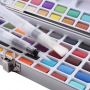 2020 Hot Selling New Design Rich Color 72 Colors Watercolor Paint Set With Paint Brush For Artist