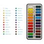 24pcs Portable Palette Water Color Paint For Budding Hobbyists And Artists