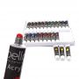 Vibrant colors 12ml 75ml 300ml acrylic paint colors for canvas glass paper and etc