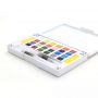 Transparent 24 Colors Solid Watercolor Pigment Paint Suit For Art Drawing