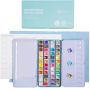 Art 48 Metallic Glitter Colors Watercolor Paint Set In Metal Case Perfect For Artists