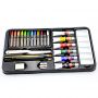 Art 24 Pieces Art Supplier Oil Color Paint Set With Oil Pastel