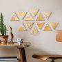 Triangle Cotton Paint Board White Blank Canvas Frame Art Craft Set