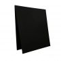 Art 8x10 inch Black Canvas Panel Primed Acid Free Art Board for Acrylic Oil Painting