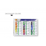 Free art supplies sample 12 ml student gouache color paint