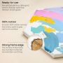 Pine Wood Frame Hexagonal Blank Canvases