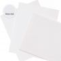 Primed White Painting Canvas Panels 100% Cotton Canvas Boards for Acrylic, Oil Paint Multi Pack of 40
